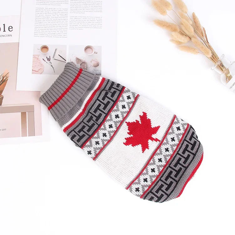 Dog Sweater for Small Dogs | Warm Knit Winter Coat