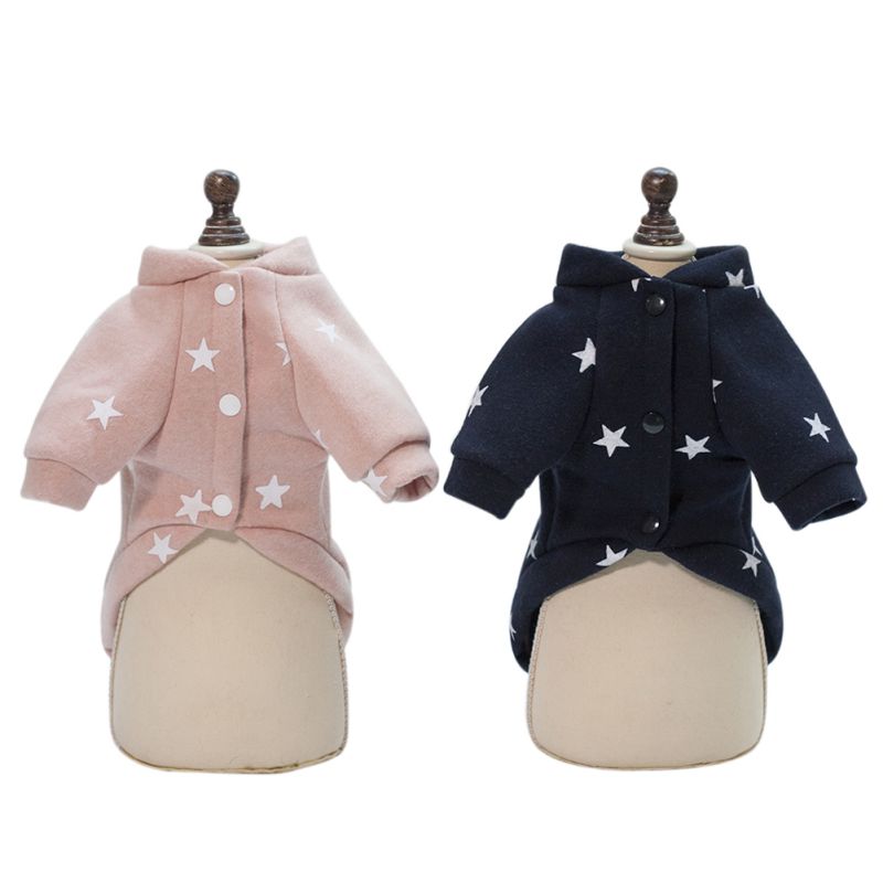Small Dog Hoodies for Warm Autumn and Winter Walks
