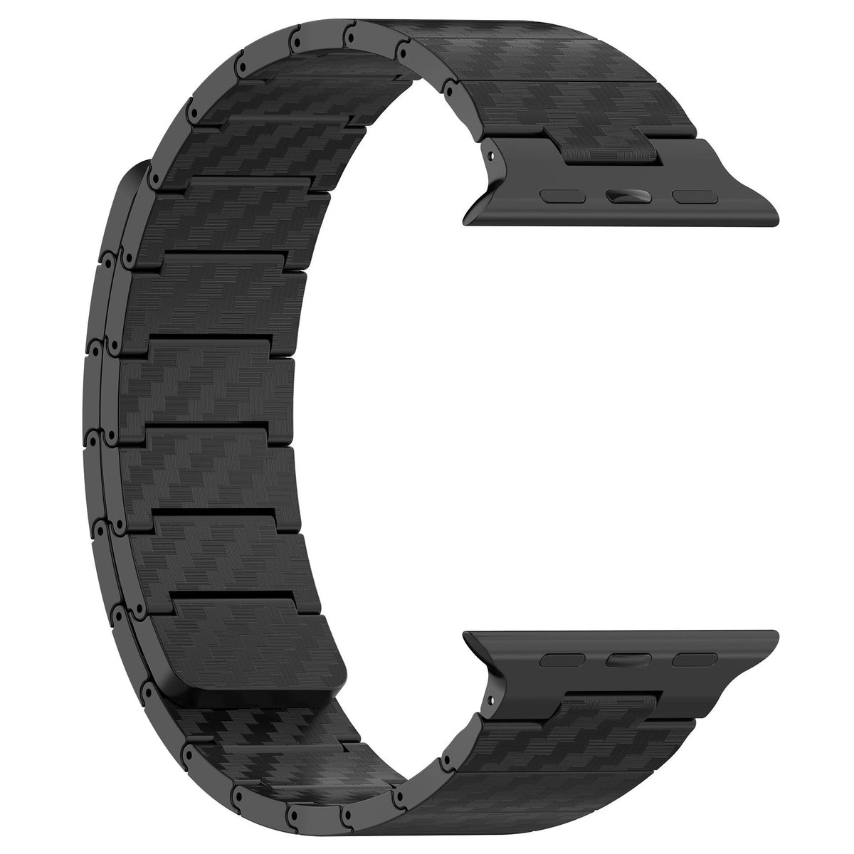 Carbon Fiber Apple Watch Band with Magnetic Closure