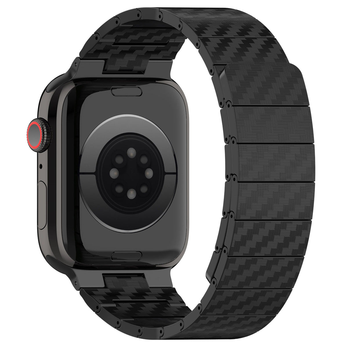 Carbon Fiber Apple Watch Band with Magnetic Closure