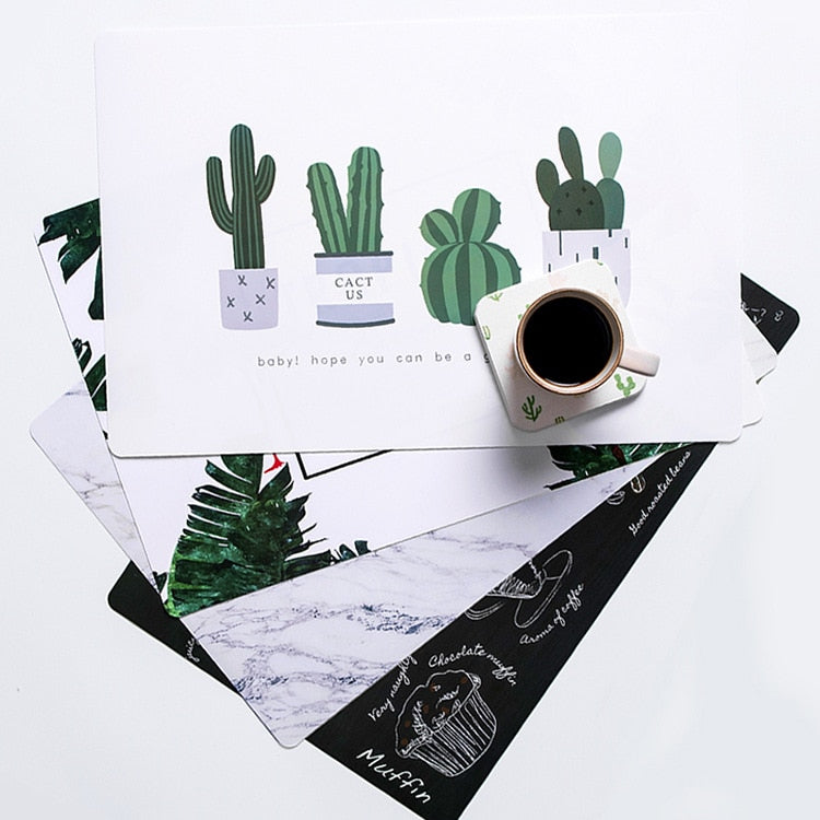 Waterproof Heat-Insulated Placemat for Table Protection