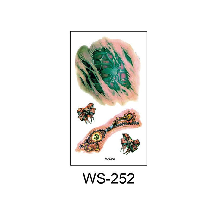 Halloween Scar Temporary Tattoos for Horror Effects