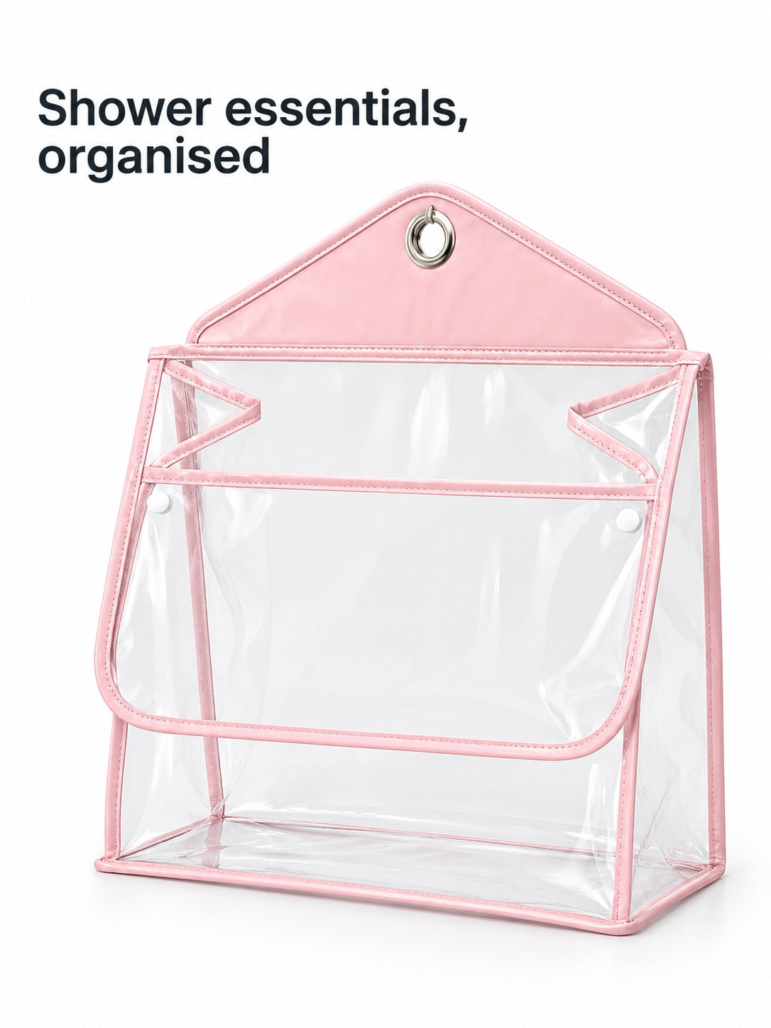 Waterproof Hanging Bag for Shower Towels and Phones