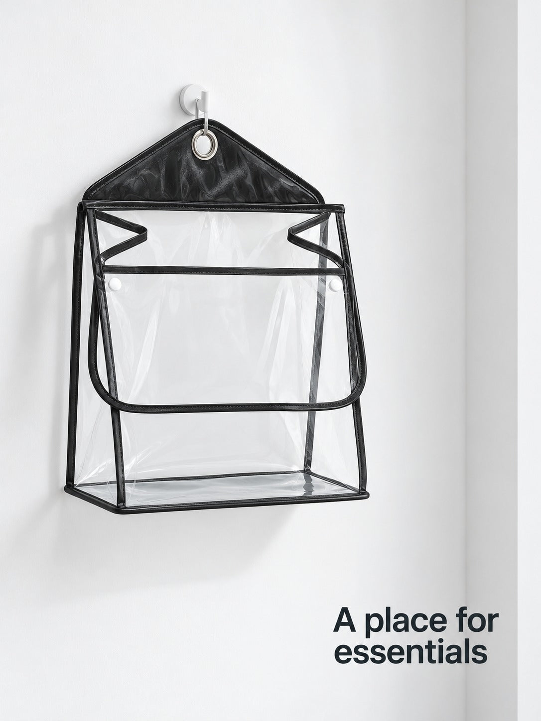 Waterproof Hanging Bag for Shower Towels and Phones