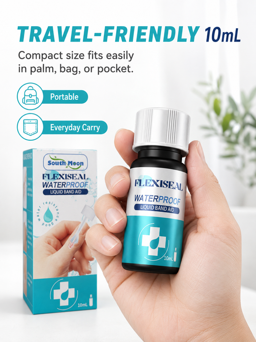 Waterproof Liquid Band Aid — Breathable Wound Protection