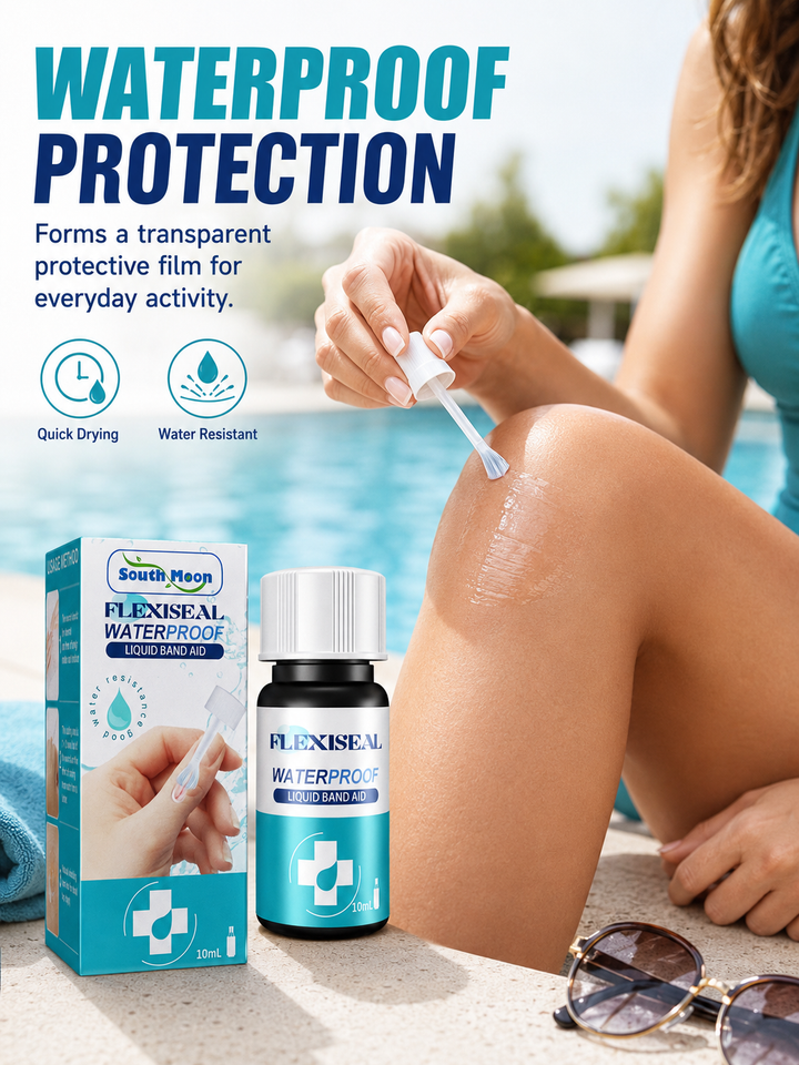 Waterproof Liquid Band Aid — Breathable Wound Protection