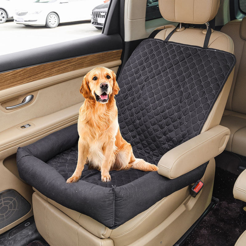 Waterproof Pet Car Seat Cover & Nest for Small Pets