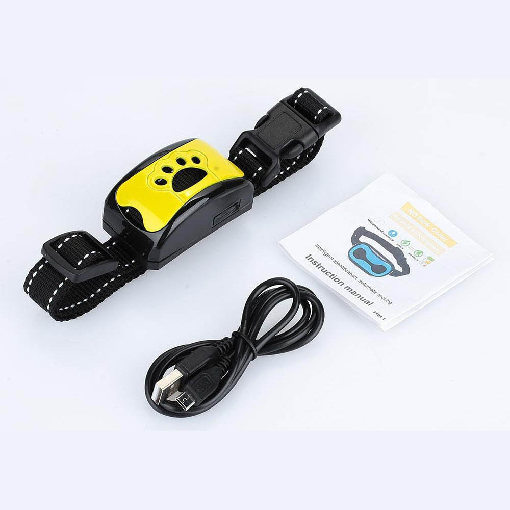 Waterproof No-Shock Bark Collar for Calm Dog Training