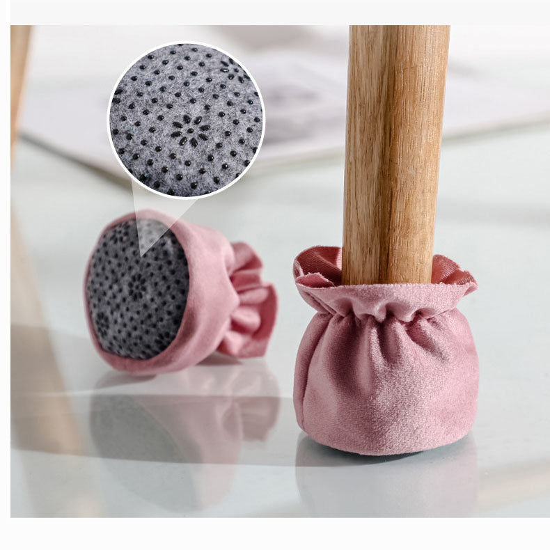 Velvet Chair Leg Covers That Stop Scratches and Noise