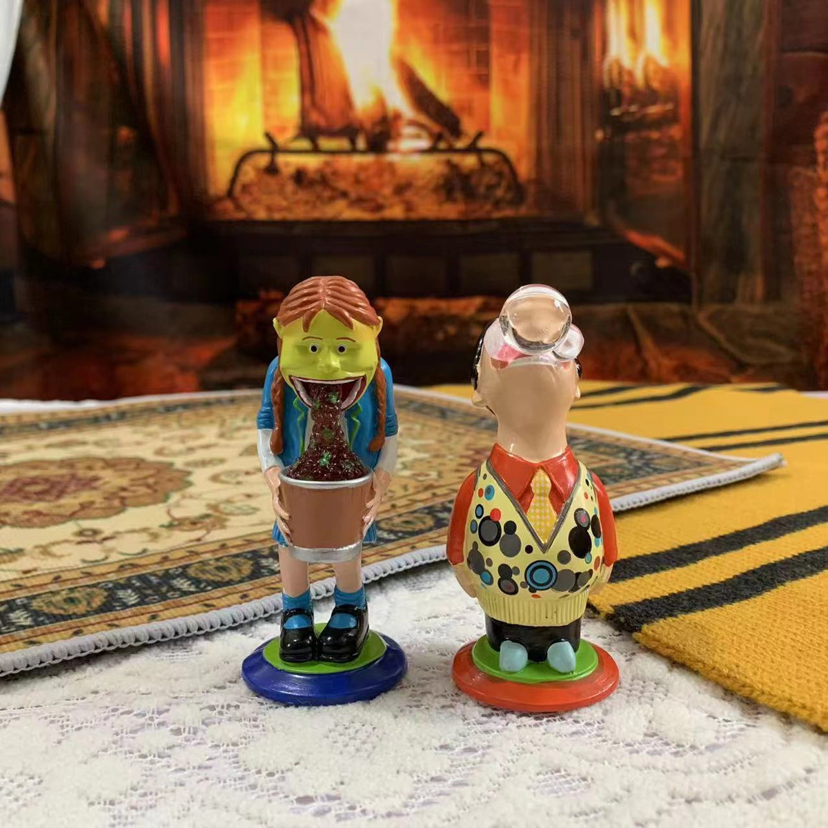 Wizard Wheezes Resin Desk Figures for Playful Displays