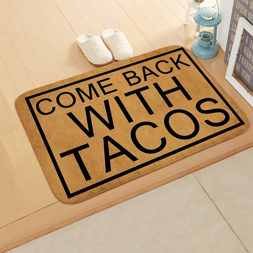 Decorative Doormat — A Warm Welcome At The Door