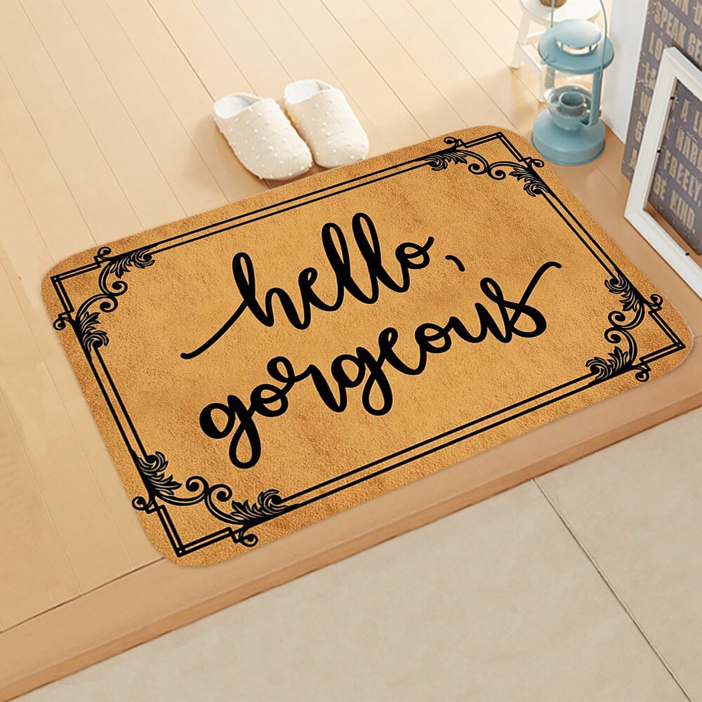 Decorative Doormat — A Warm Welcome At The Door