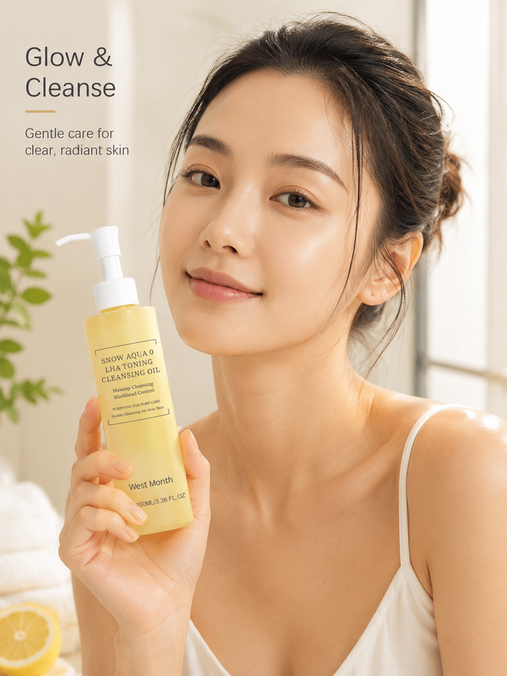 Citrus LHA Cleansing Oil — Gentle, Pore-Refining Double Cleanse