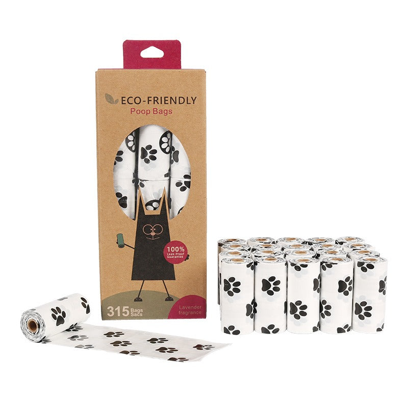 Dog Waste Bags With Dispenser, 12-Month Decomposition