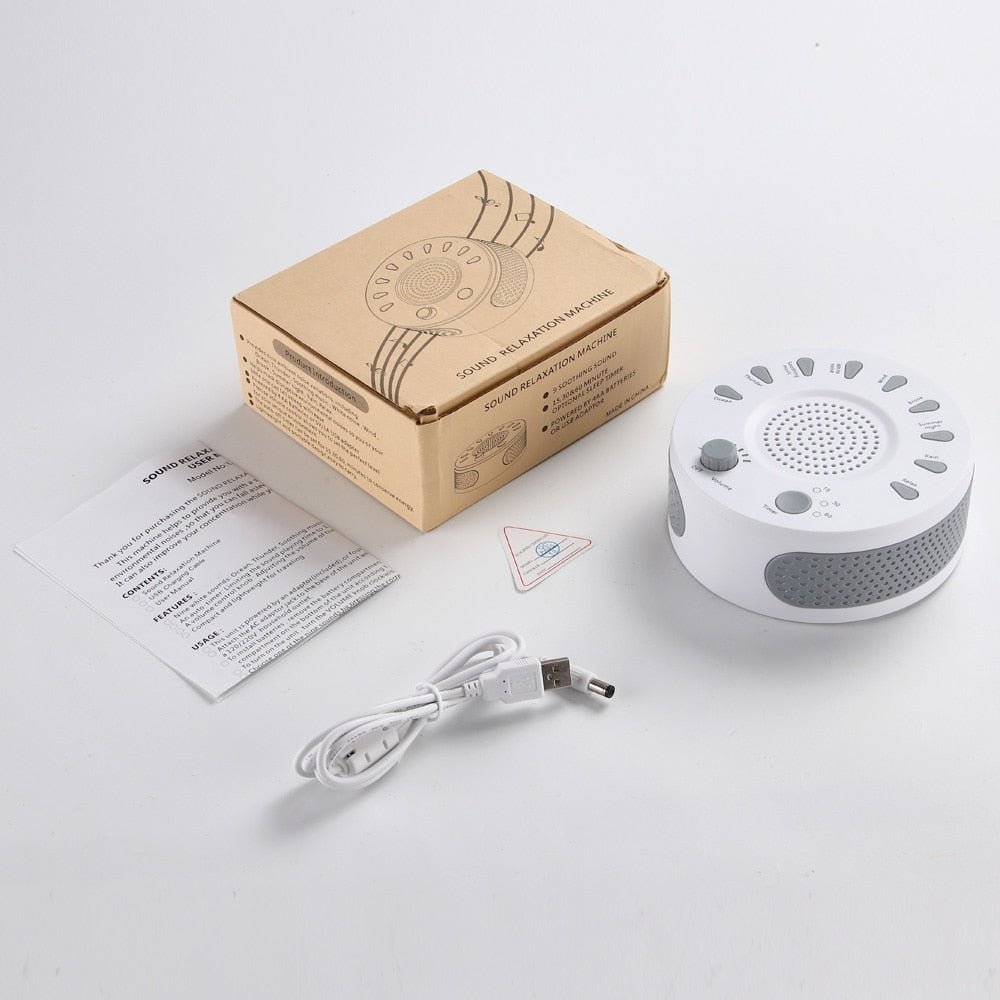 White Noise Machine for Baby Sleep with 9 Sounds