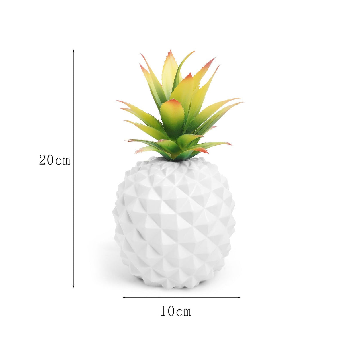 White Pineapple Plant Decor for Low-Maintenance Style