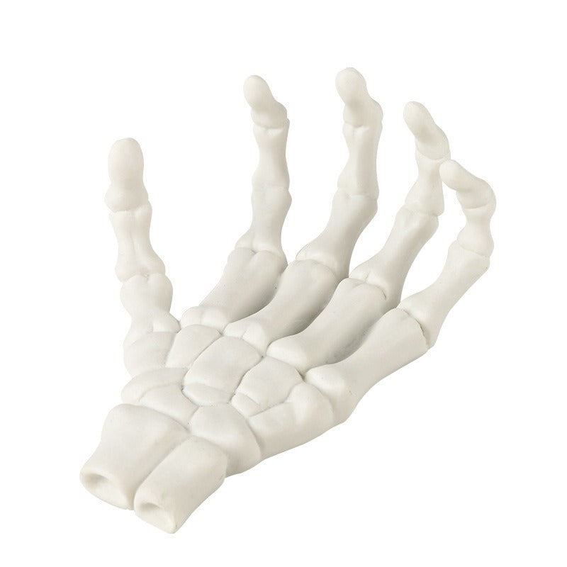 White Skeleton Hand Decoration for Gothic Home Style
