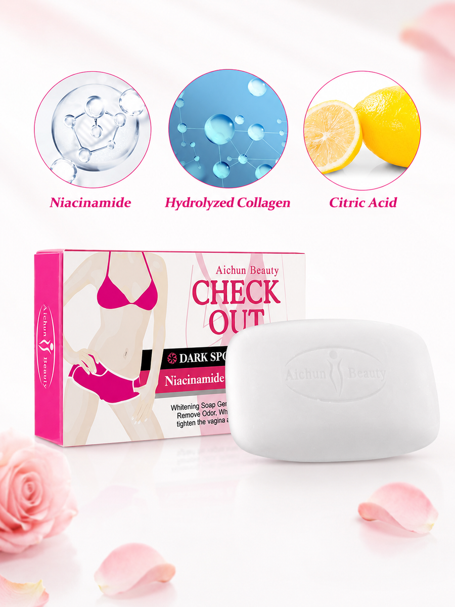 Brightening Soap Bar — Niacinamide & Collagen 40g