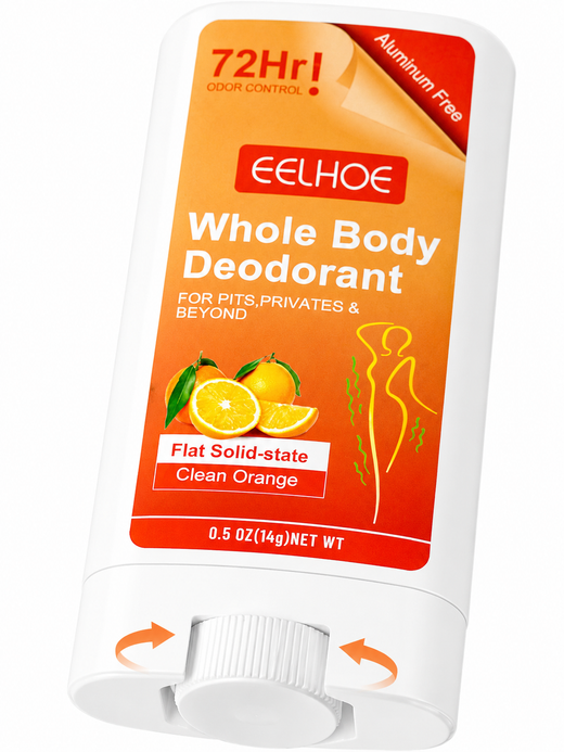 Whole Body Deodorant Stick — 72-Hour Aluminum-Free Odor