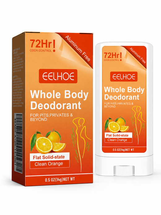 Whole Body Deodorant Stick — 72-Hour Aluminum-Free Odor