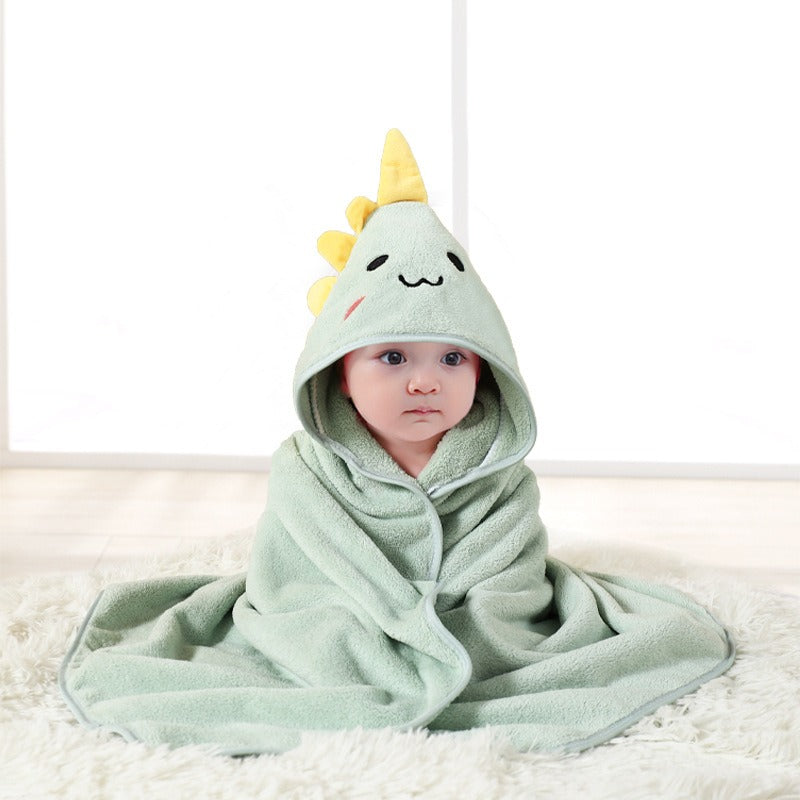 Baby Hooded Bath Towel for Warm, Cozy Newborn Wraps