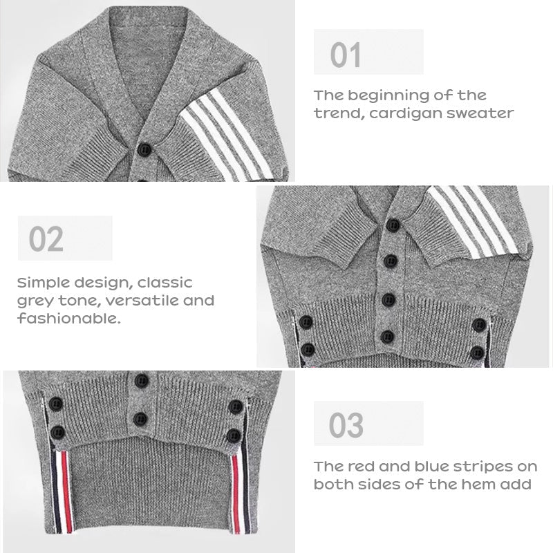 Pet Knit Cardigan for Dogs & Cats | Cozy Walk Style