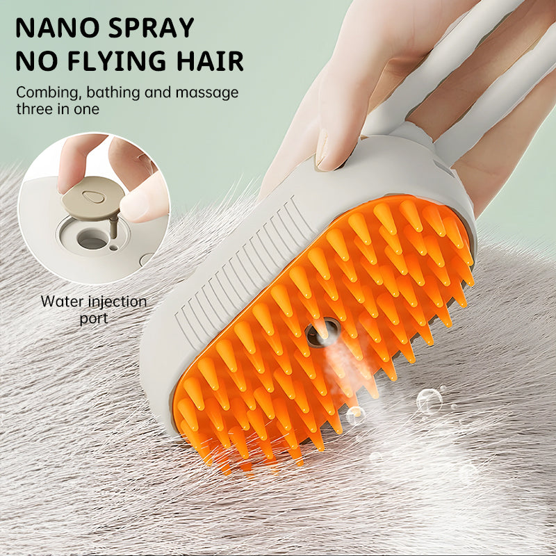 Electric Pet Grooming Comb for Easy Shedding Care