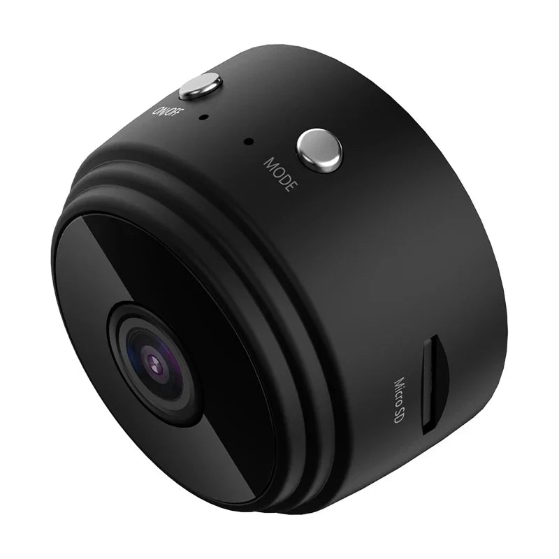 Wi-Fi Mini Security Camera with Phone App Monitoring