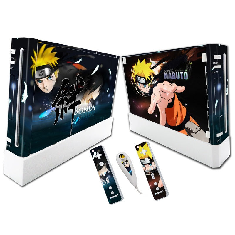 Wii Console Skin Stickers: Full-Body Protective Vinyl Wrap