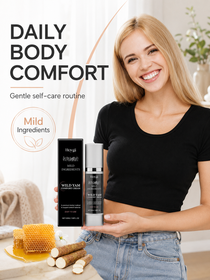 Wild Yam Body Cream — Balance Your Cycle Naturally