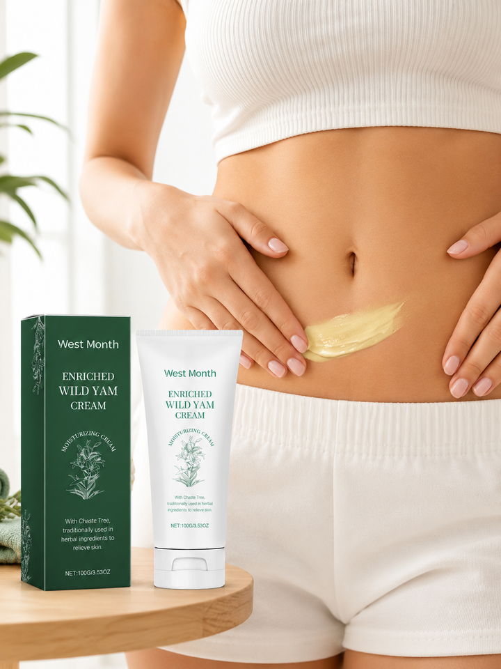 Wild Yam Body Cream — Menstrual Relief & Cycle Support
