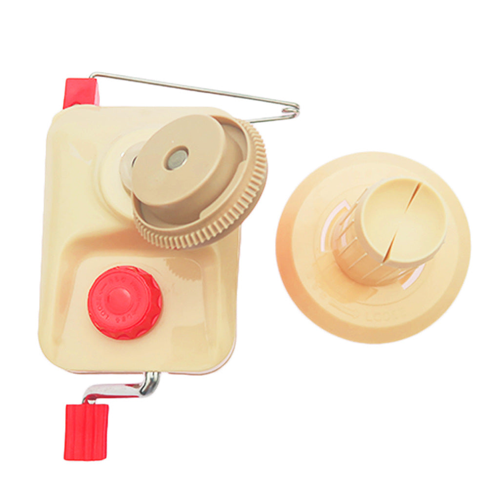 Hand Yarn Ball Winder with Table Clamp for Knitters