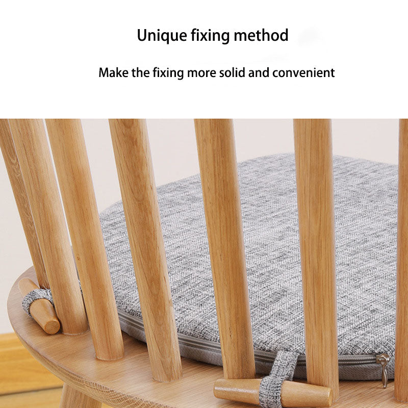 Windsor Chair Seat Cushion With Anti-Slip Ties