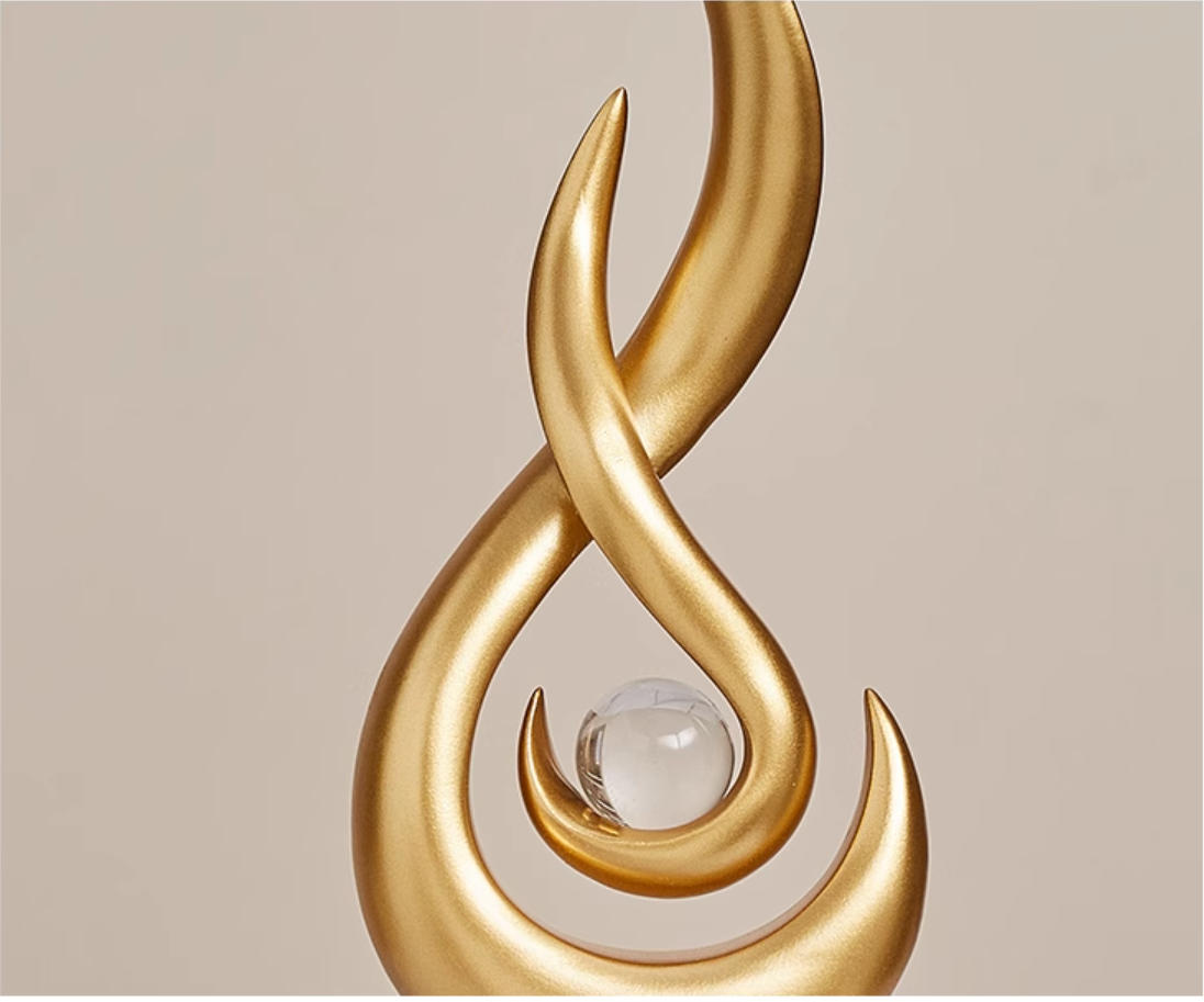 Abstract Sculpture Decor for Modern Luxury Interiors