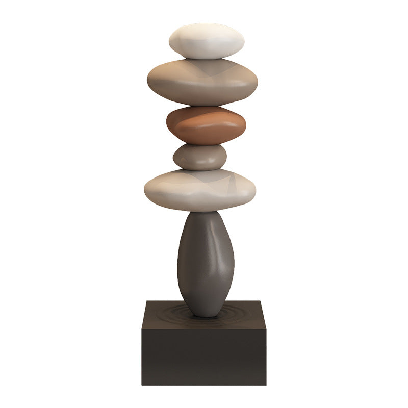 Ceramic Tabletop Sculpture for Modern Living Room Decor
