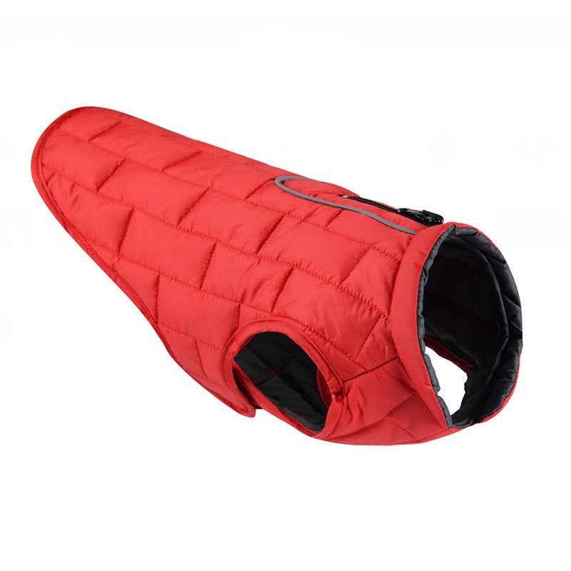 Large Dog Winter Coat for Warm, Visible Winter Walks