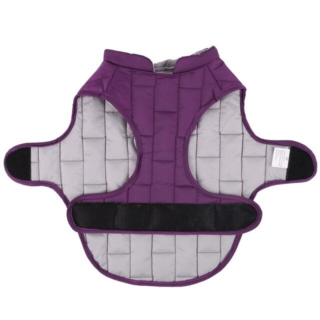 Large Dog Winter Coat for Warm, Visible Winter Walks