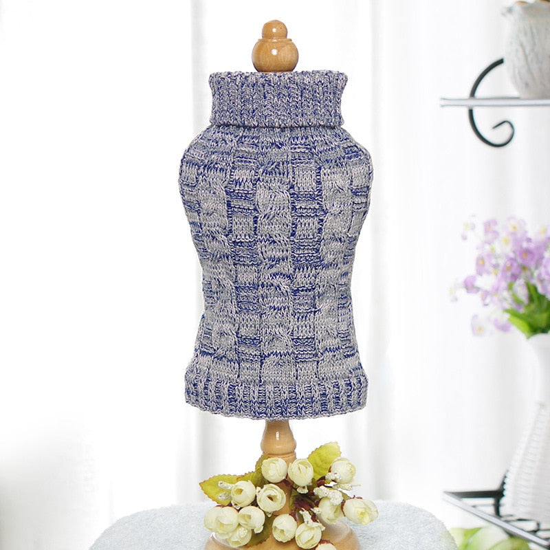 Small Dog Sweater for Warm, Stylish Wintertime Walks