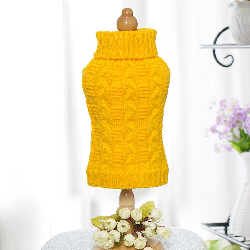 Small Dog Sweater for Warm, Stylish Wintertime Walks