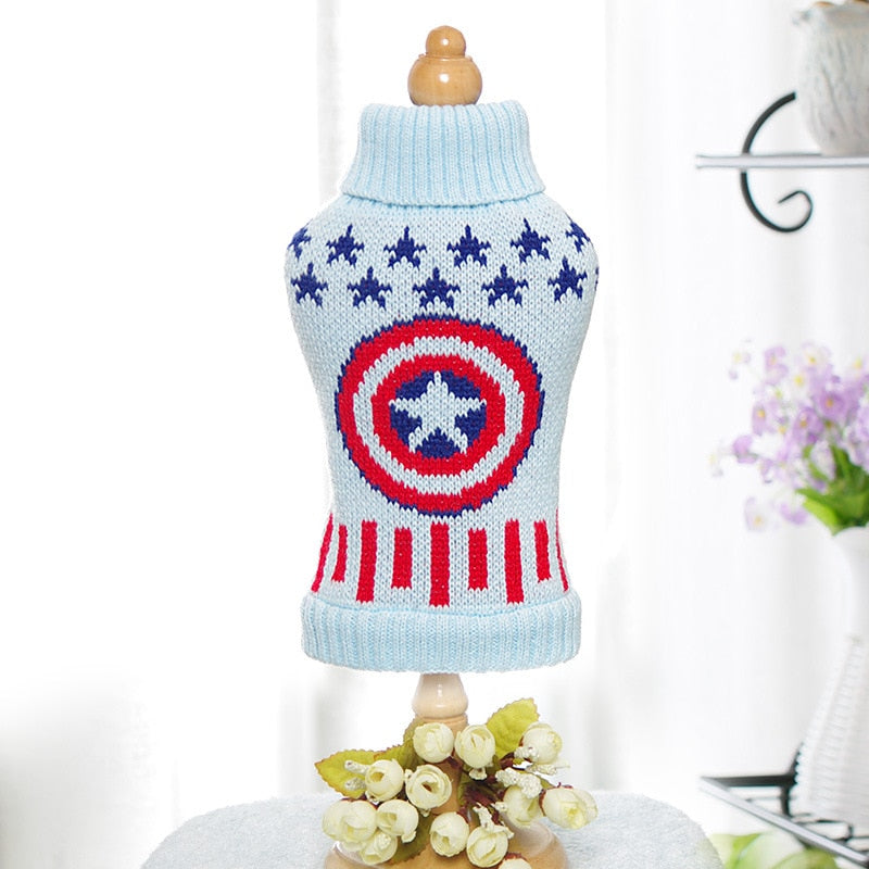 Small Dog Sweater for Warm, Stylish Wintertime Walks