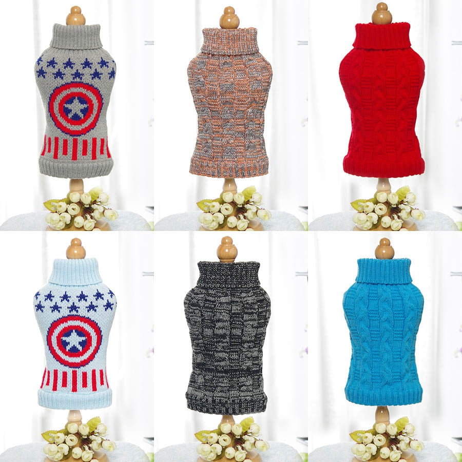 Small Dog Sweater for Warm, Stylish Wintertime Walks