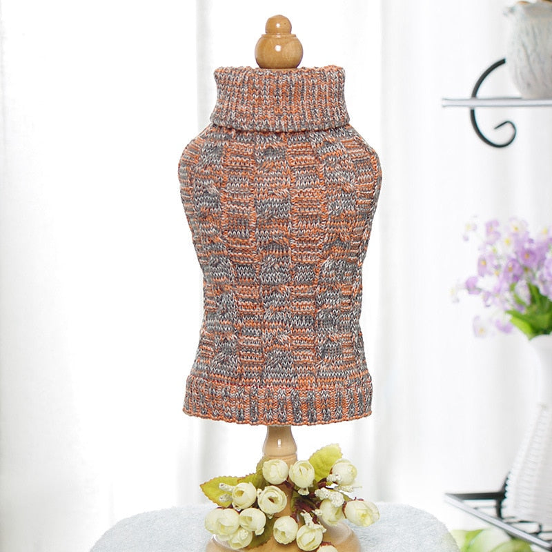 Small Dog Sweater for Warm, Stylish Wintertime Walks