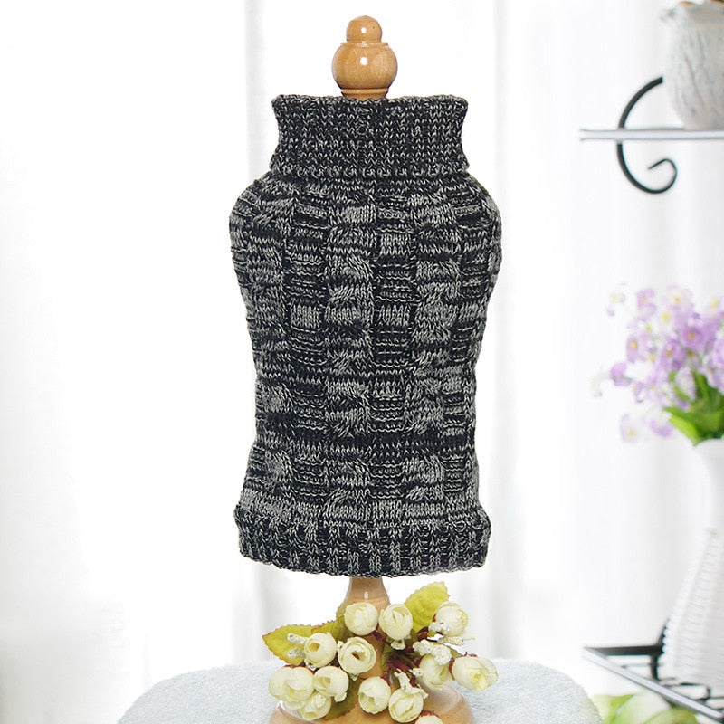 Small Dog Sweater for Warm, Stylish Wintertime Walks