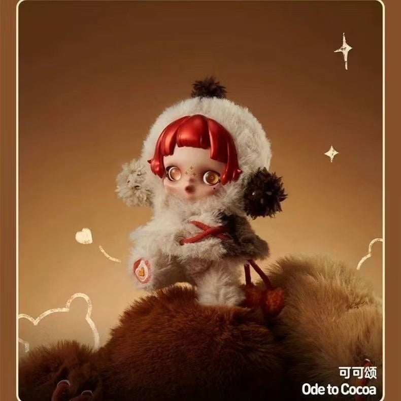 SKULLPANDA Winter Plush Collectible With Cute Style
