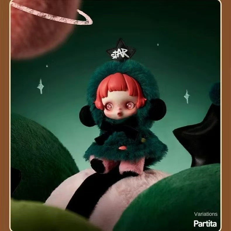 SKULLPANDA Winter Plush Collectible With Cute Style