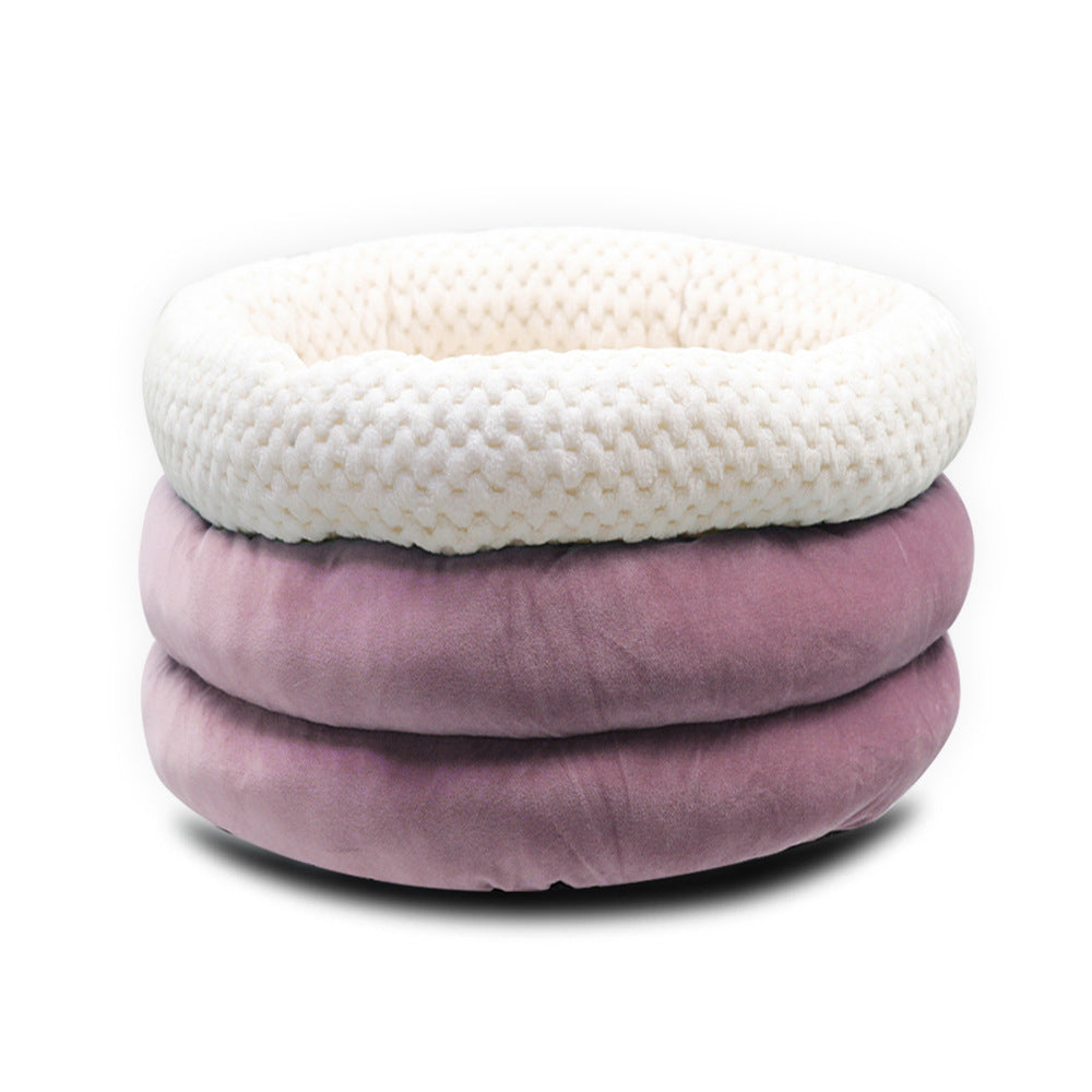 Winter Pet Bed for Warm, Restful Sleep & Cozy Naps
