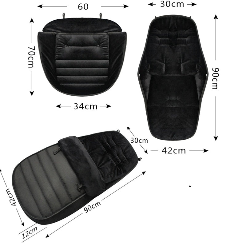 Baby Stroller Sleeping Bag for Protected Winter Walks