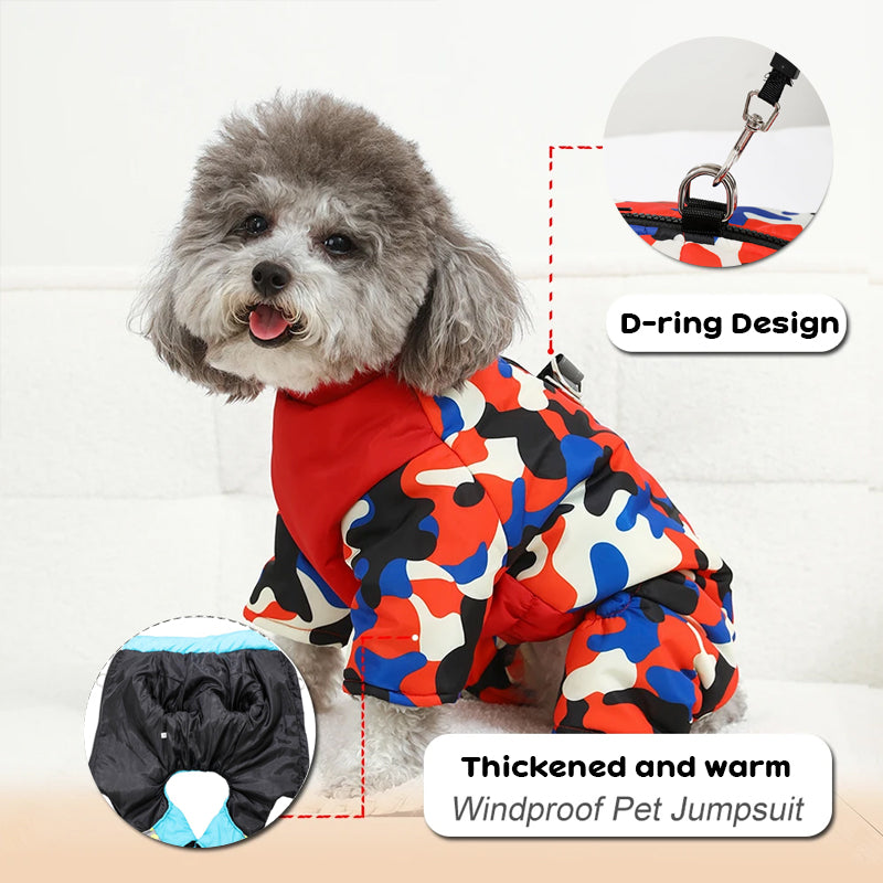 Dog Winter Jacket for Warm, Windproof Winter Walks