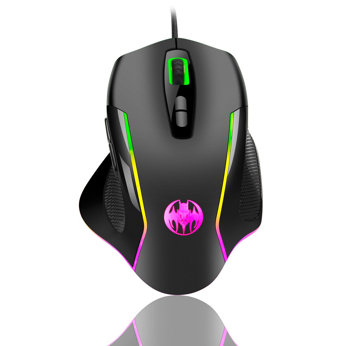 Wired RGB Gaming Mouse with 7 Breathing Light Modes