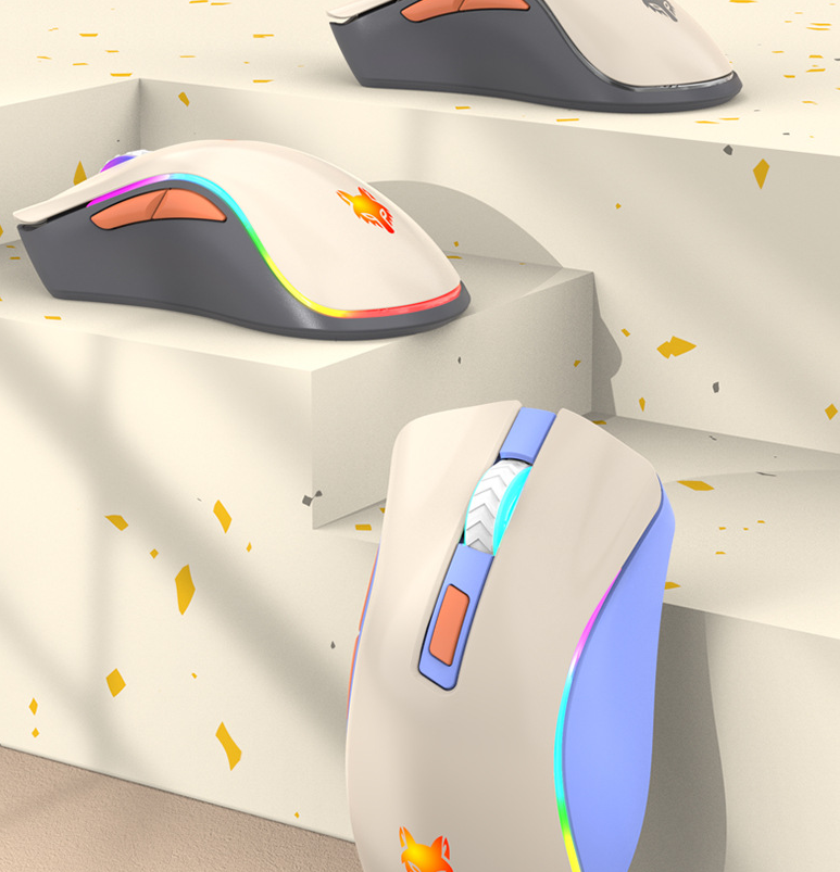 Wireless Mouse: Dual-Mode 2.4G & Bluetooth, Silent